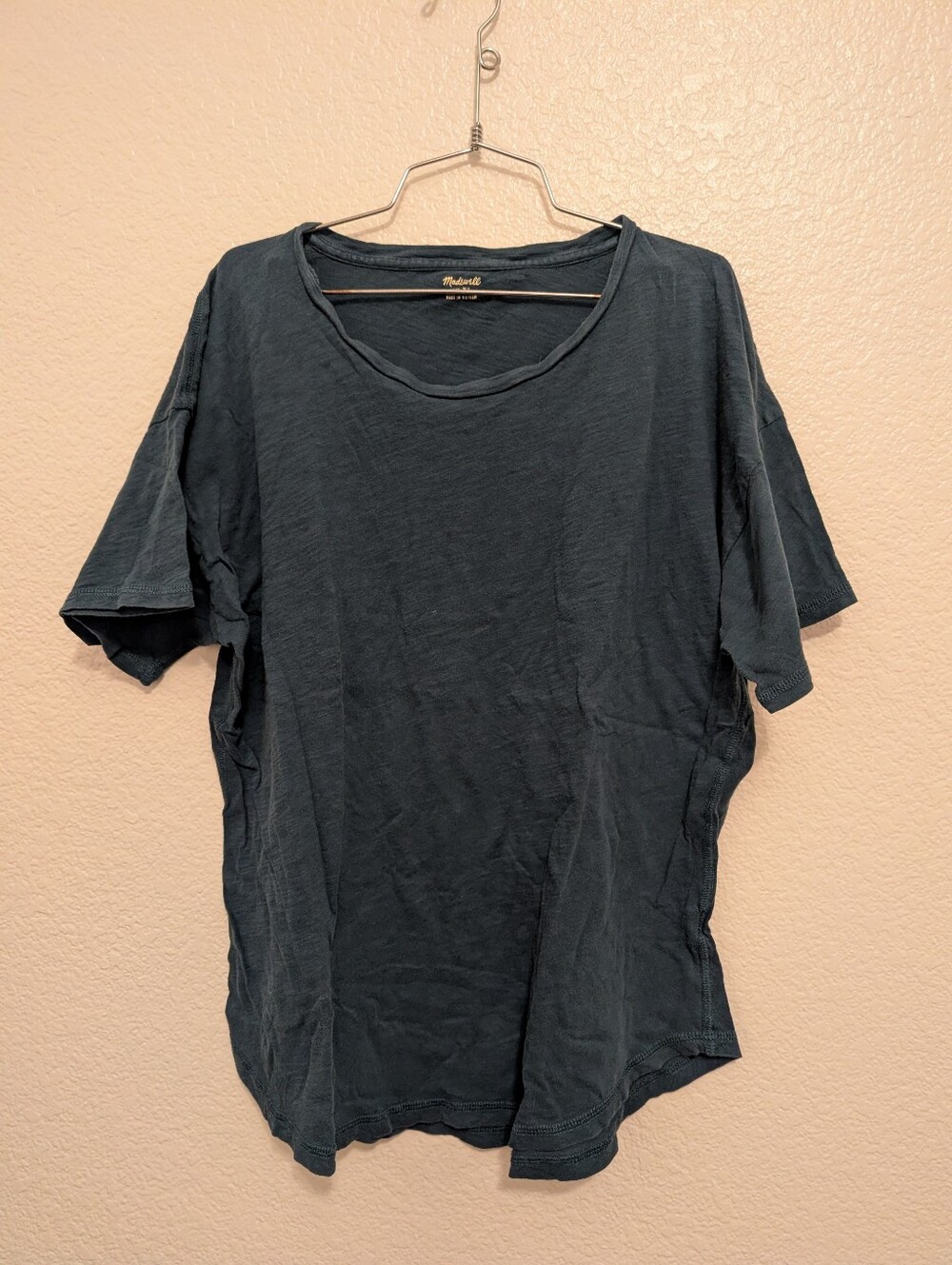 Madewell Blue T Shirt Size XL Cotton